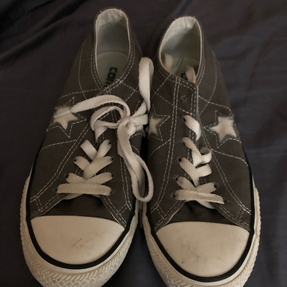 Grey Converse